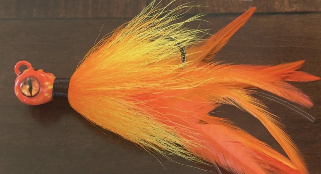 big eyes fishing lure Big Eye Cobia Jig – bowed-up-lures